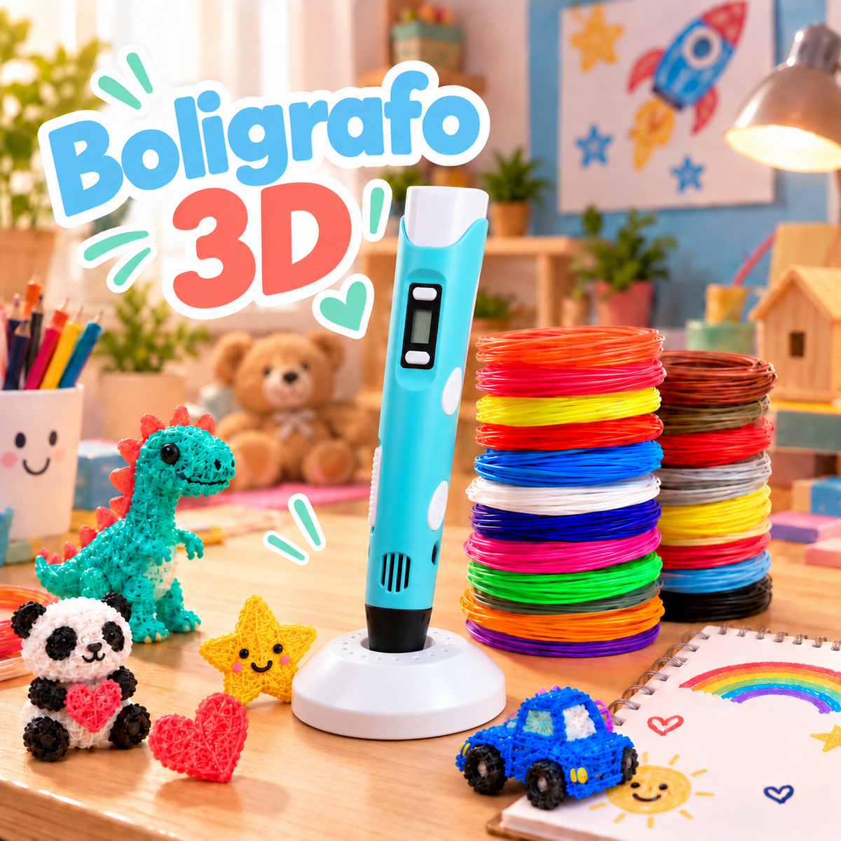 Bolígrafo 3D Creativo PequePlanets™