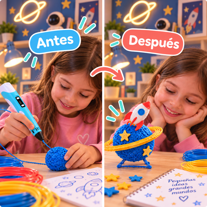 Bolígrafo 3D Creativo PequePlanets™